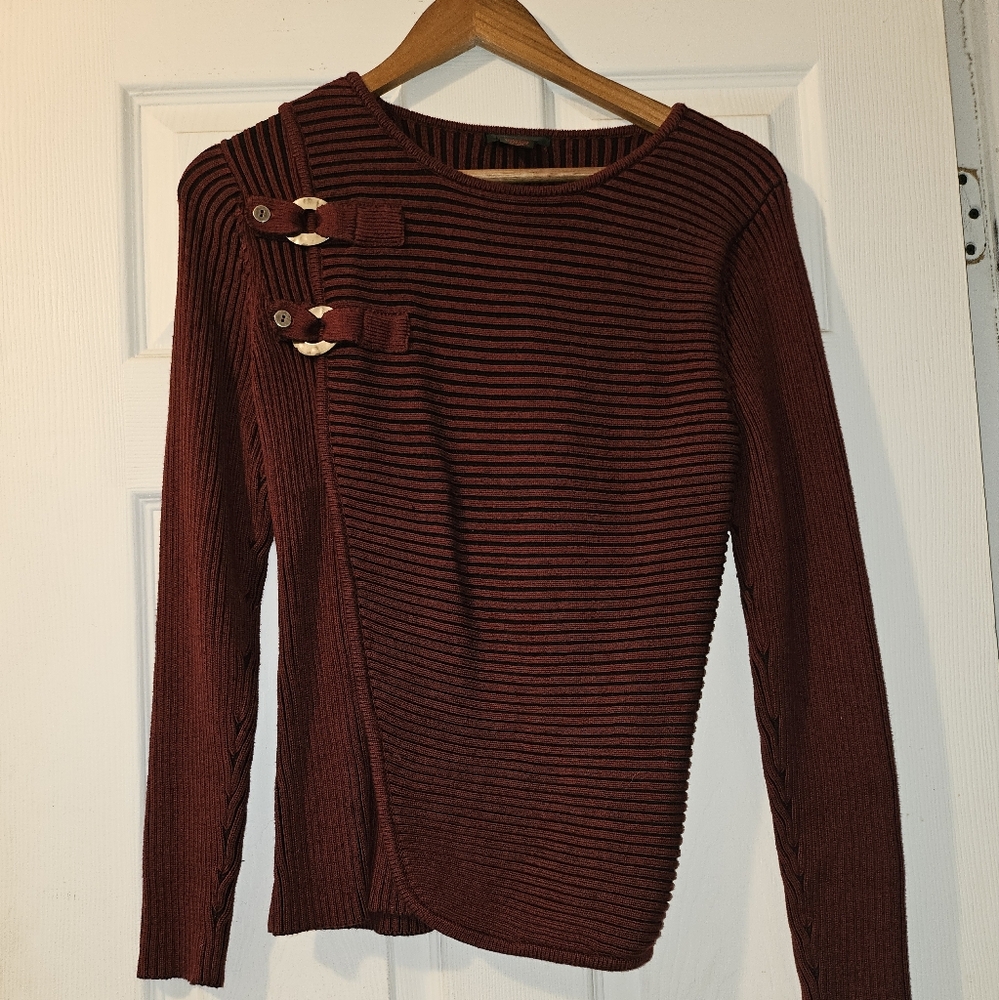 Red stripped top